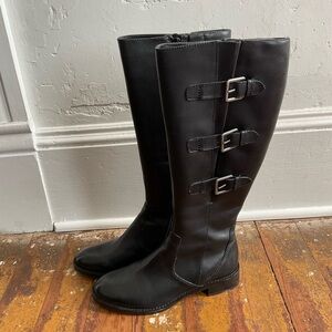 Ecco Hobart Black Boots
